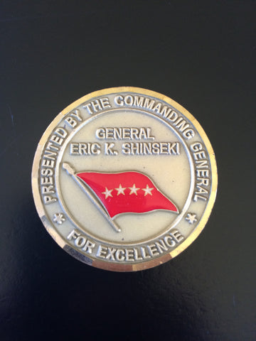 USAREUR Commanding General (30th) General Eric K. Shinseki (V3)