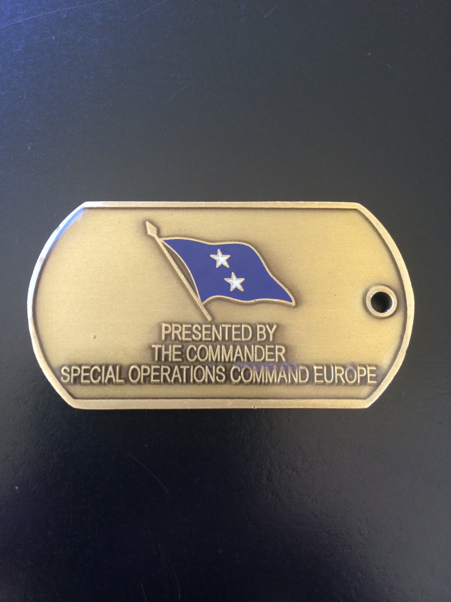 SOCEUR Commander Rear Admiral William McRaven