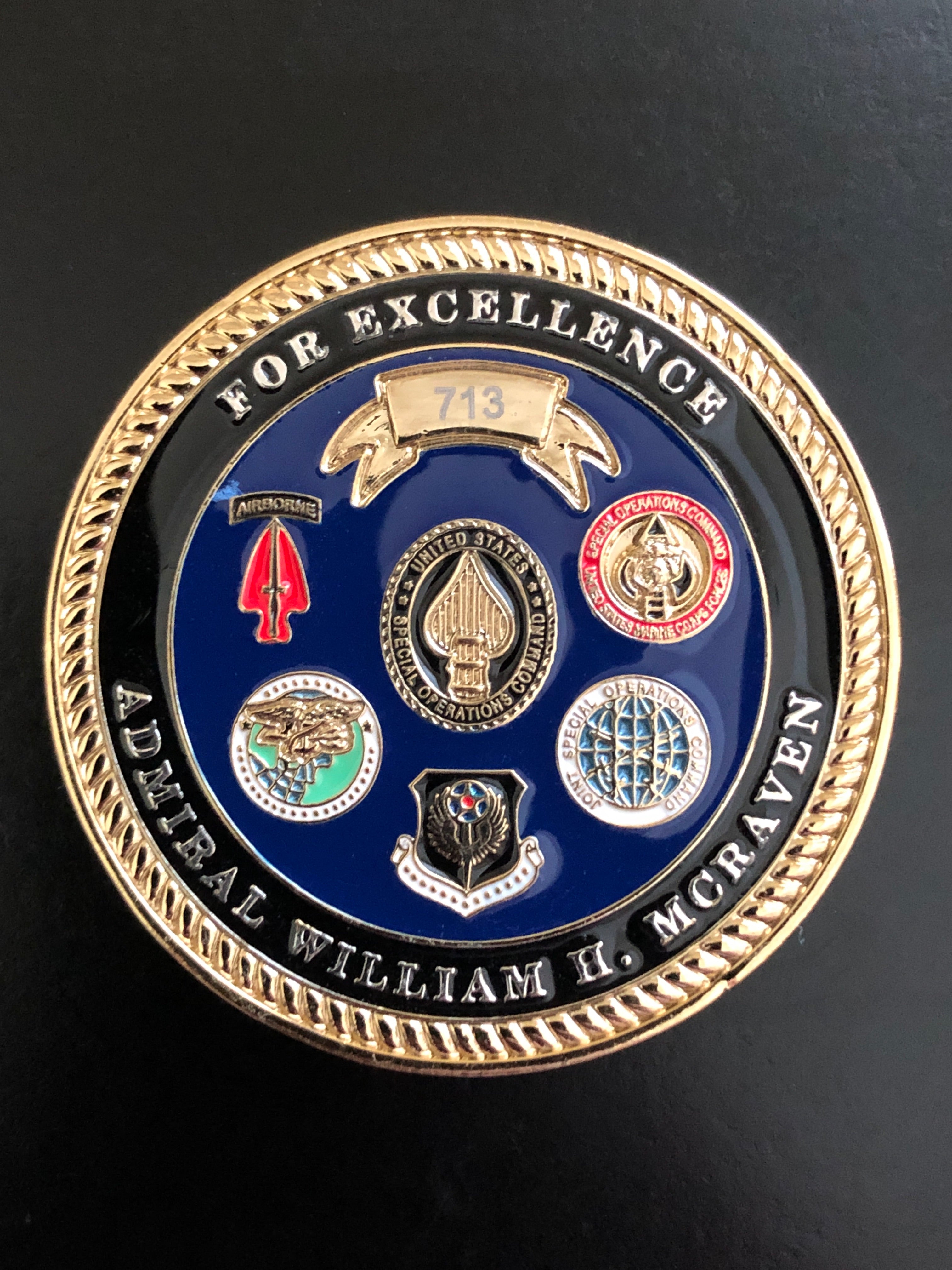SOCOM Commander (9th) Admiral William McRaven (Version 3)