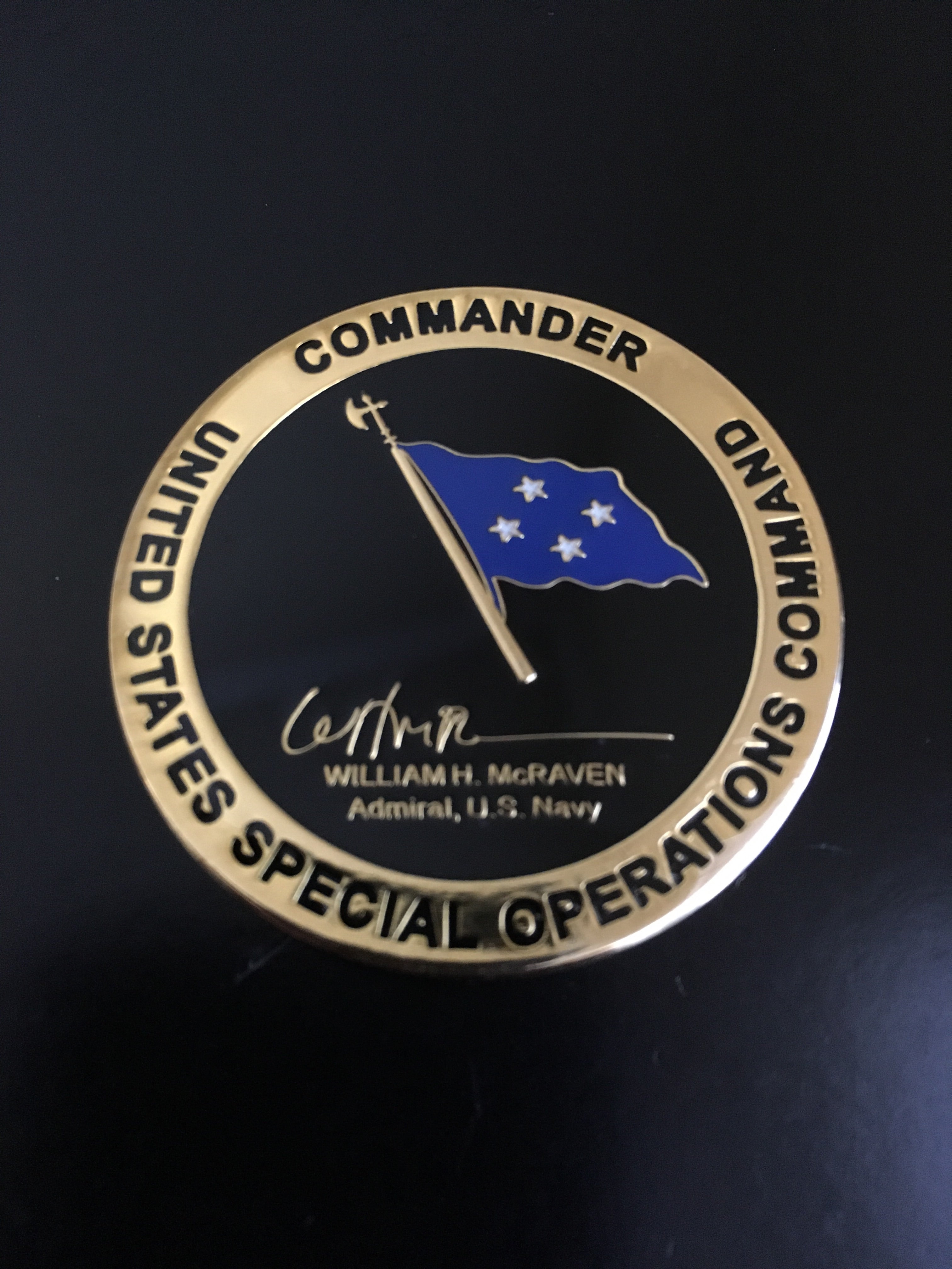 SOCOM Commander (9th) Admiral William McRaven (Version 1)