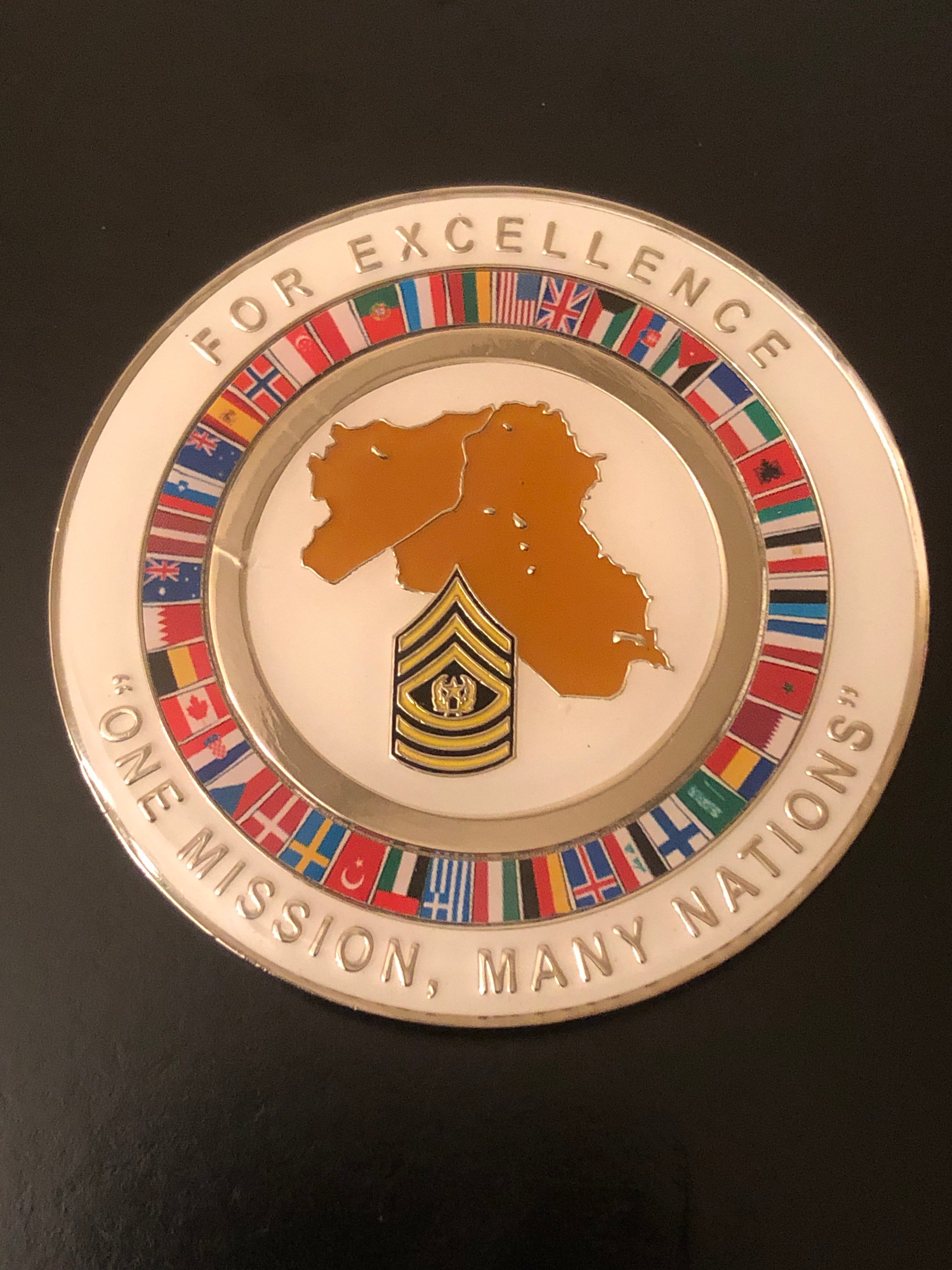 CJTF-OIR Command Sergeant Major CSM Michael Crosby