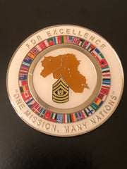 CJTF-OIR Command Sergeant Major CSM Michael Crosby