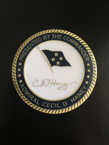 STRATCOM Commander (9th) Admiral Cecil D. Haney