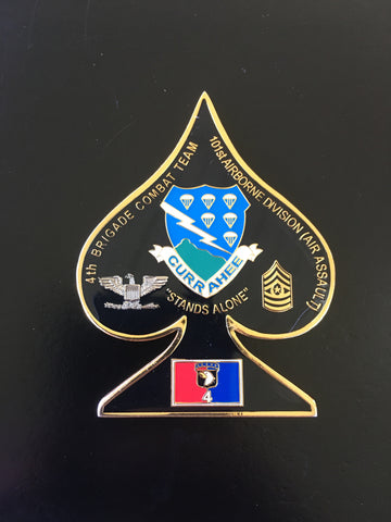 101st Airborne Division 4th BCT Commander & CSM