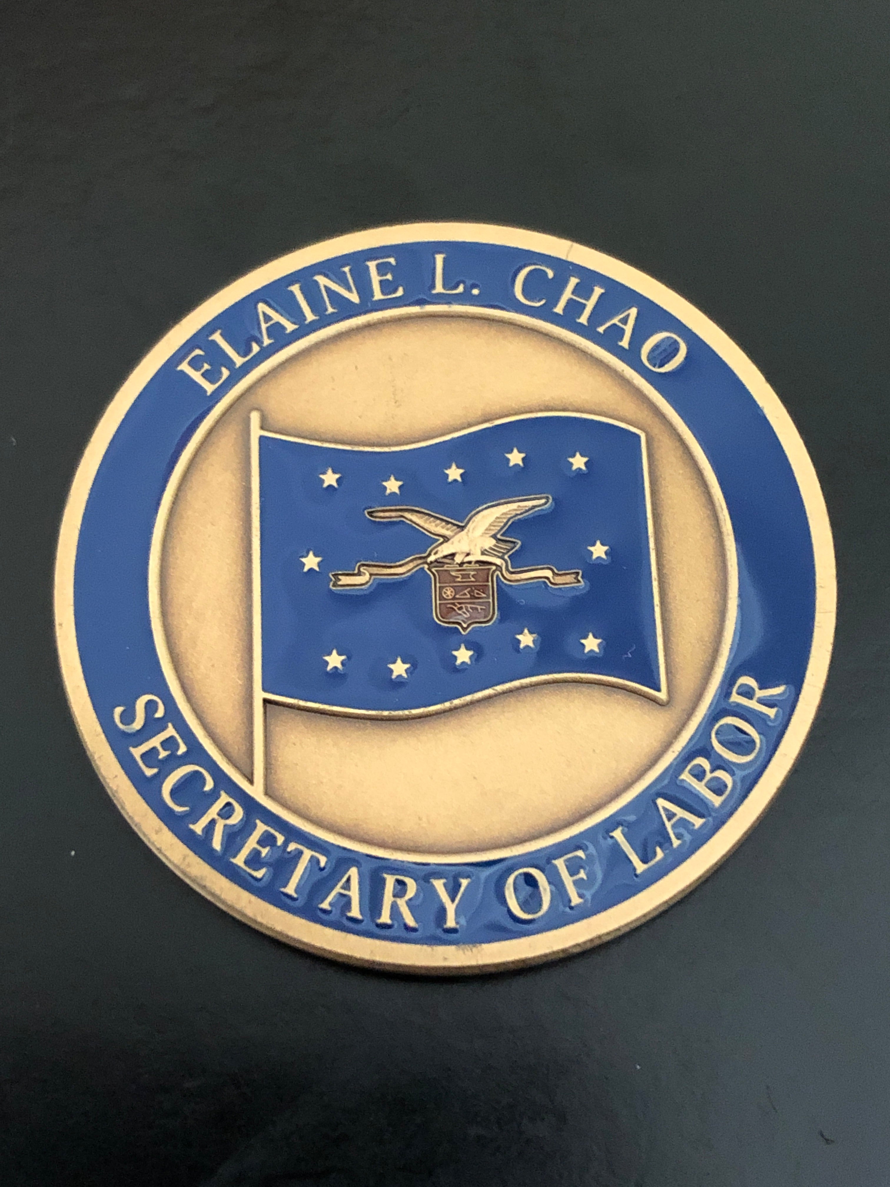 Secretary of Labor (24th) Elaine Chao