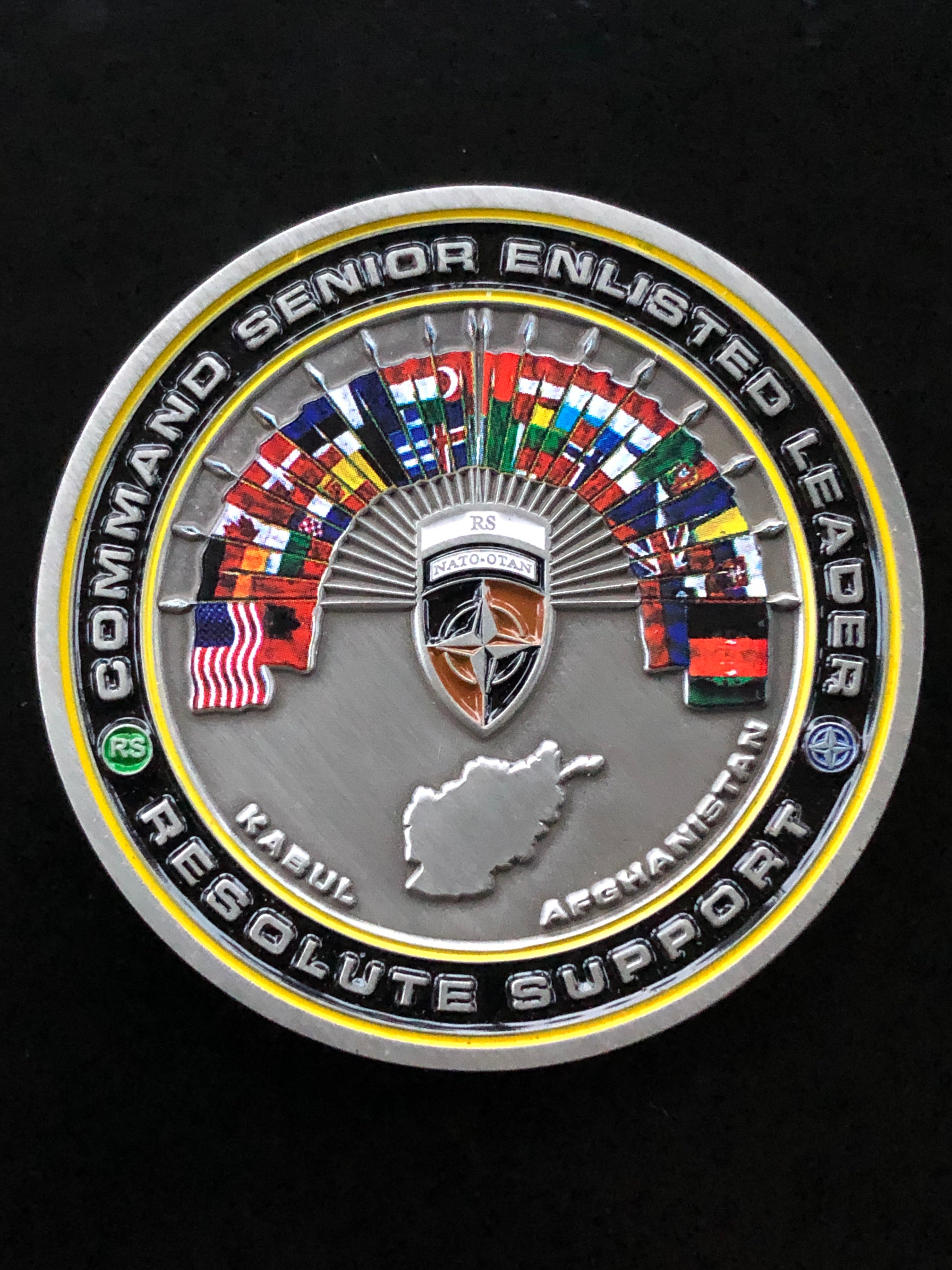 Resolute Support CSEL CSM David Clark