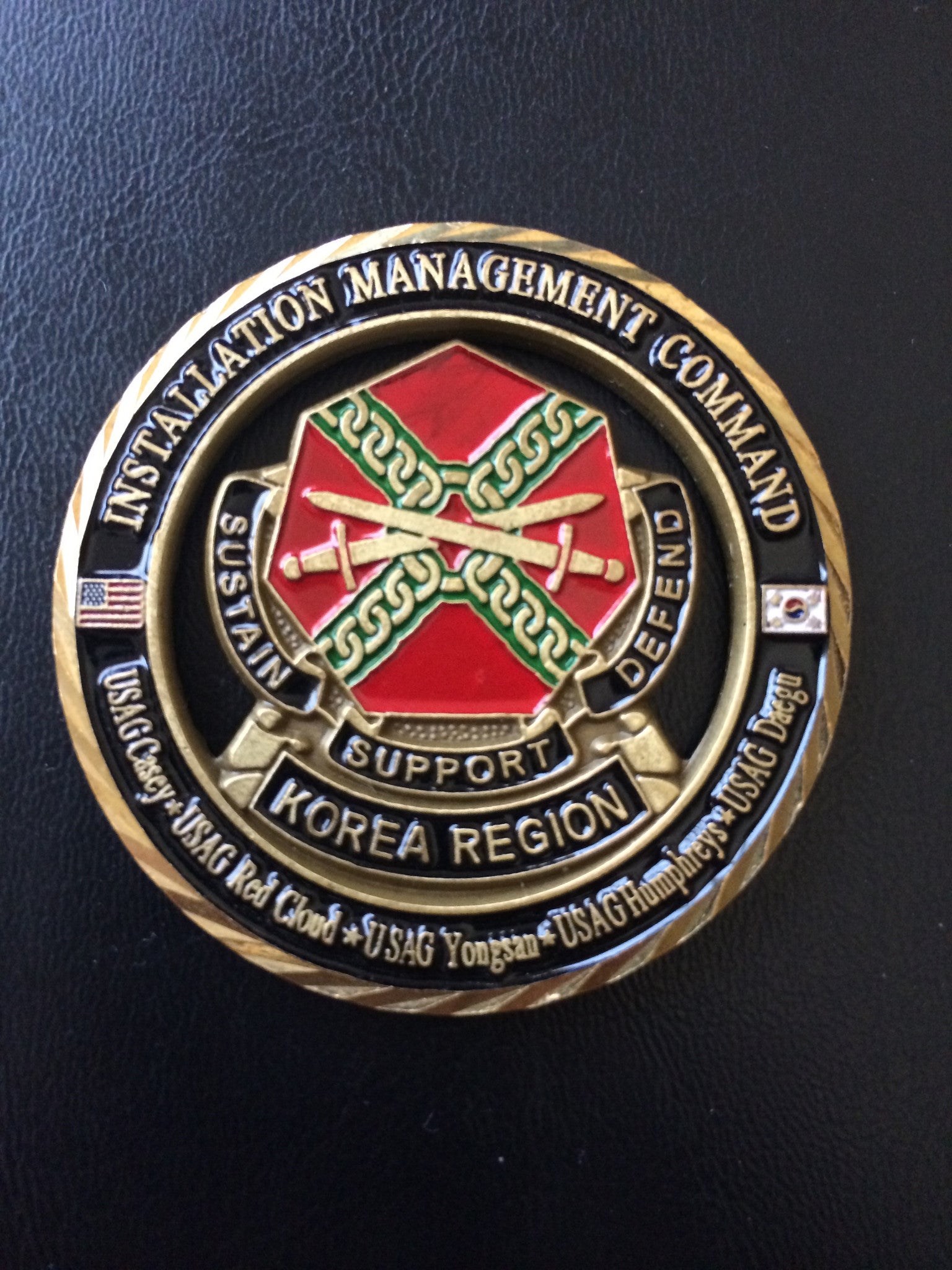 IMCOM Korea Region Commanding General and CSM – ChallengeCoinTrader, LLC