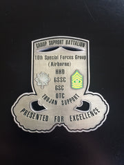 10th SFG(A) Group Support Battalion Commander & CSM