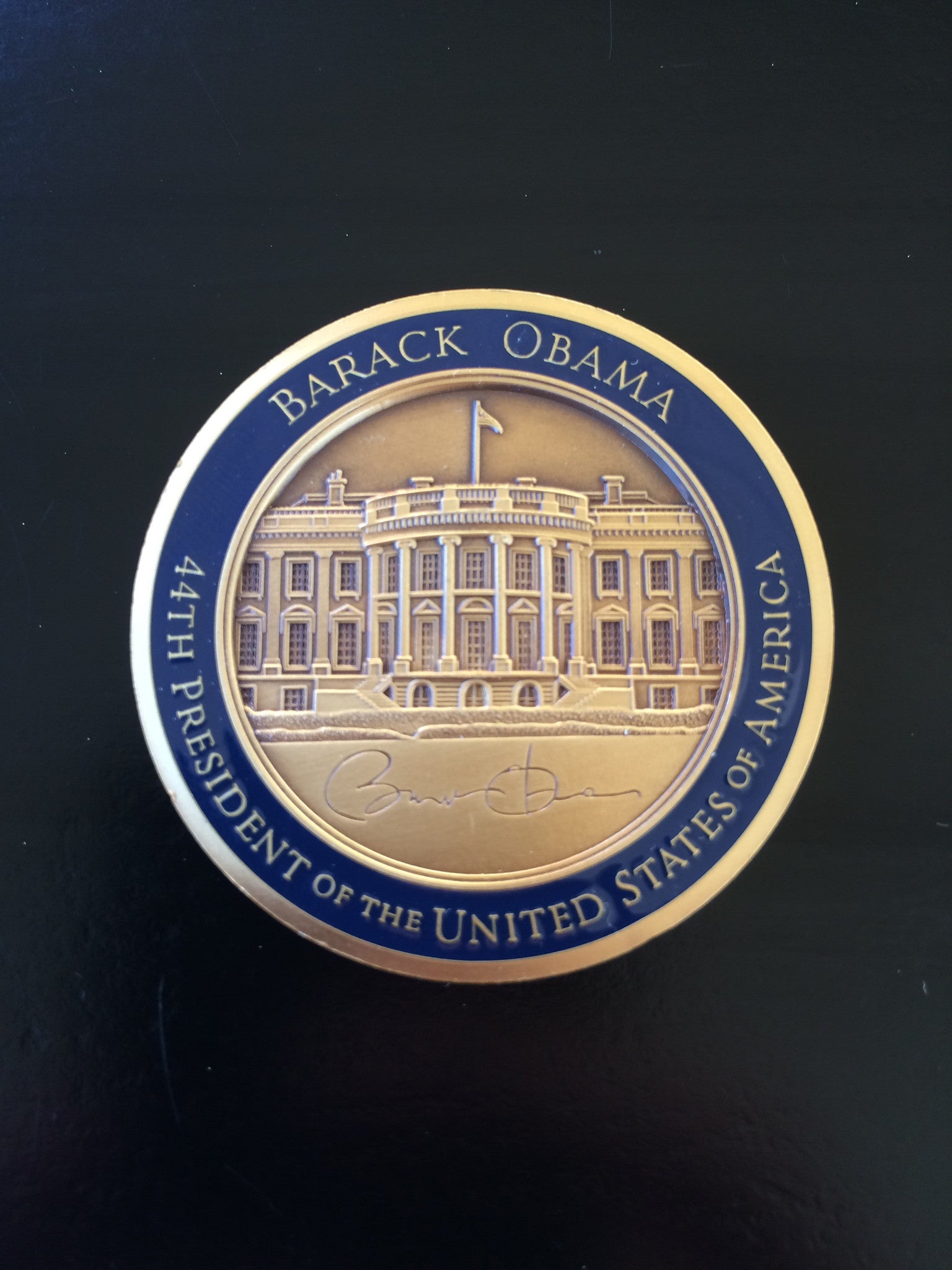 POTUS (44th) Barack H. Obama - Personal Coin (Round)