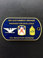 10th Mountain Division Sustainment Brigade Commander & CSM (Version 2)