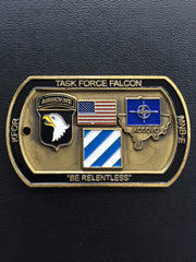 Task Force Falcon Commander MNB-E Kosovo (101st Airborne)