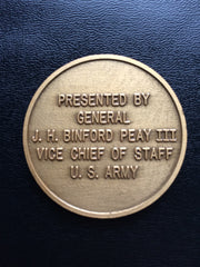 Army Vice Chief of Staff (24th) General J. H. Binford Peay III