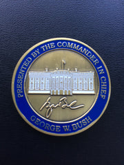 POTUS (43rd) George Bush - Personal Coin (Version 2)