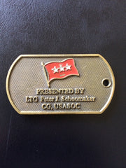 USASOC Commanding General (1st) LTG Peter J. Schoomaker