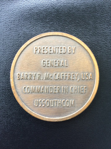 SOUTHCOM Commander (13th) General Barry McCaffrey