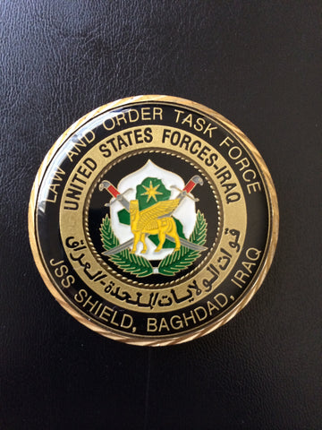 USF-I Law and Order Task Force JSS Shield Baghdad Iraq OIF