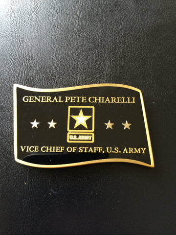 Army Vice Chief of Staff (32nd) General Peter 'Pete' Chiarelli