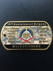 10th Mountain Division Sustainment Brigade Commander & CSM (Version 1)