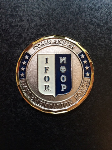 IFOR Commander (3rd) General William Crouch Bosnia