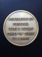 Army Chief of Staff (31st) General Carl E. Vuono