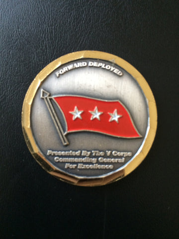 V Corps Commanding General LTG John Abrams