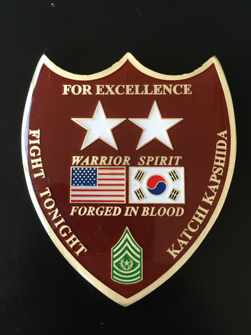 2nd Infantry Division Commanding General & CSM