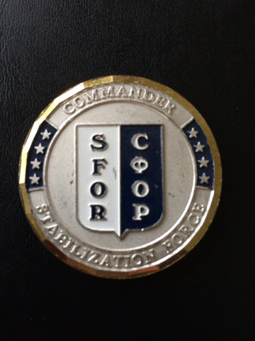 SFOR Commander Bosnia 1996-1999