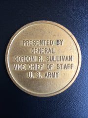 Army Vice Chief of Staff (22nd) General Gordon R. Sullivan