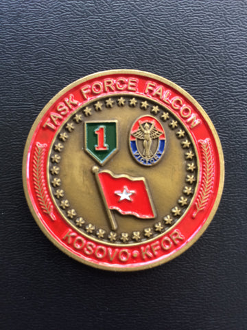 Task Force Falcon Commander MNB-E Kosovo (1st ID) 1999-2000