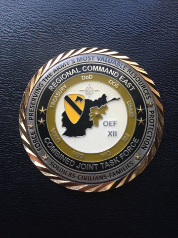 RC-East Commander OEF XII CJTF-1 MG Daniel B. Allyn (Safety Award)