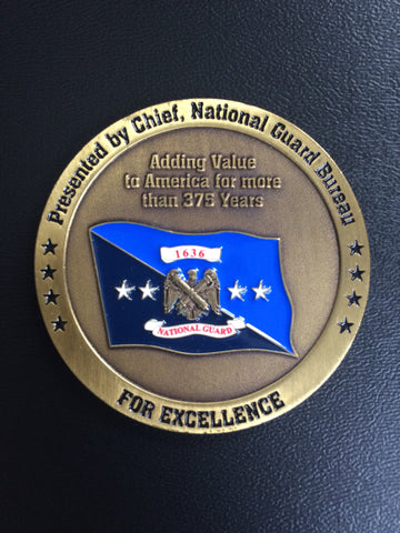 National Guard Bureau NGB Chief (26th) General Craig R. McKinley (Round Version)