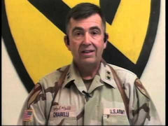 1st Cavalry Division Commanding General (2004) MG Peter W. Chiarelli