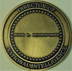 Director of National Intelligence (1st) John Negroponte