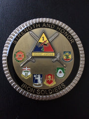 1st Armored Division 4th Brigade Commander and CSM