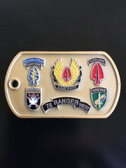 USASOC Commanding General (3rd) LTG Bryan 'Doug' Brown (Dog Tag)