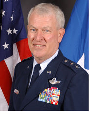 The Assistant Adjutant General Air of Ohio MajGen Harry Feucht