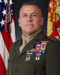 II MEF Commanding General LtGen Robert Hedelund