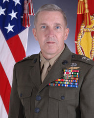 2nd Marine Division CG MajGen Richard Huck OIF