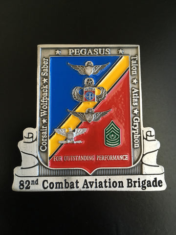 82nd Combat Aviation Brigade Commander & CSM (Version 1)