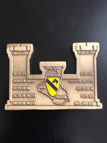 1st Cavalry Division Engineer Brigade Commander & CSM