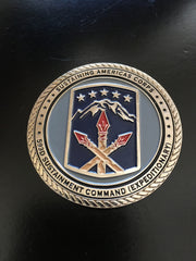 593rd ESC Commanding General & CSM