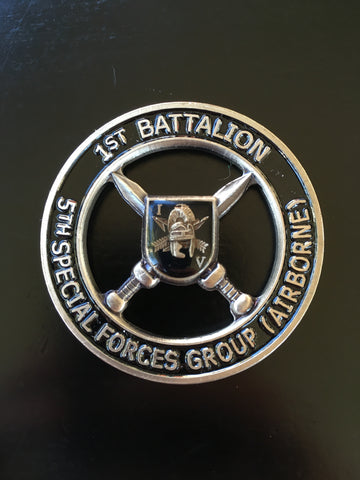 5th Special Forces Group (Airborne) 1st Battalion Commander & CSM