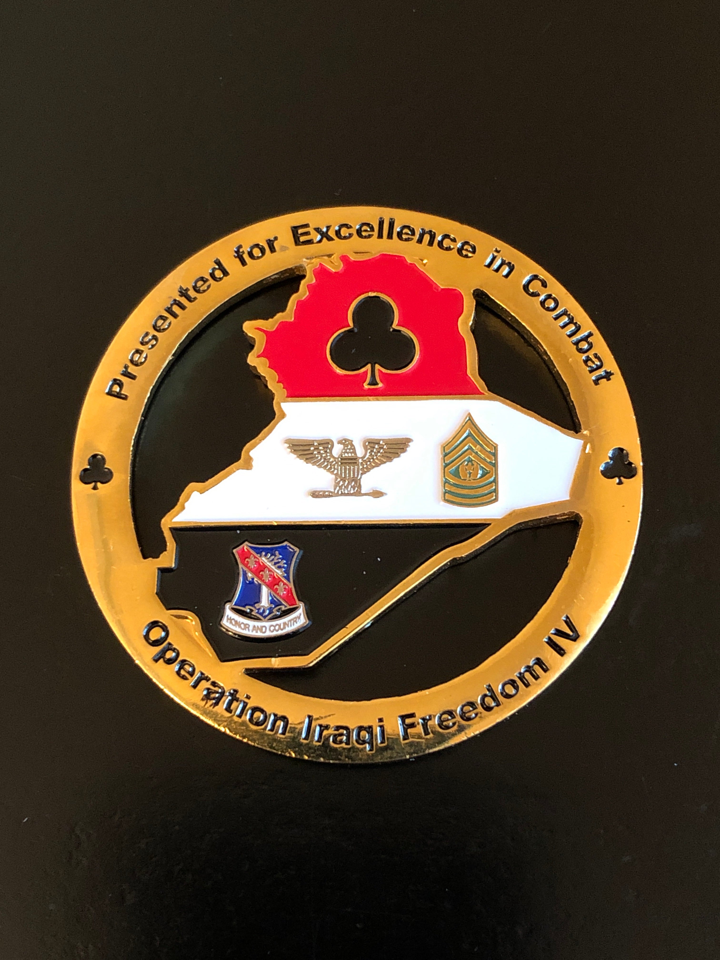 101st Airborne Division 1st BCT Commander & CSM