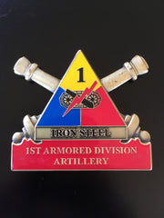 1st Armored Division Artillery Commander and CSM