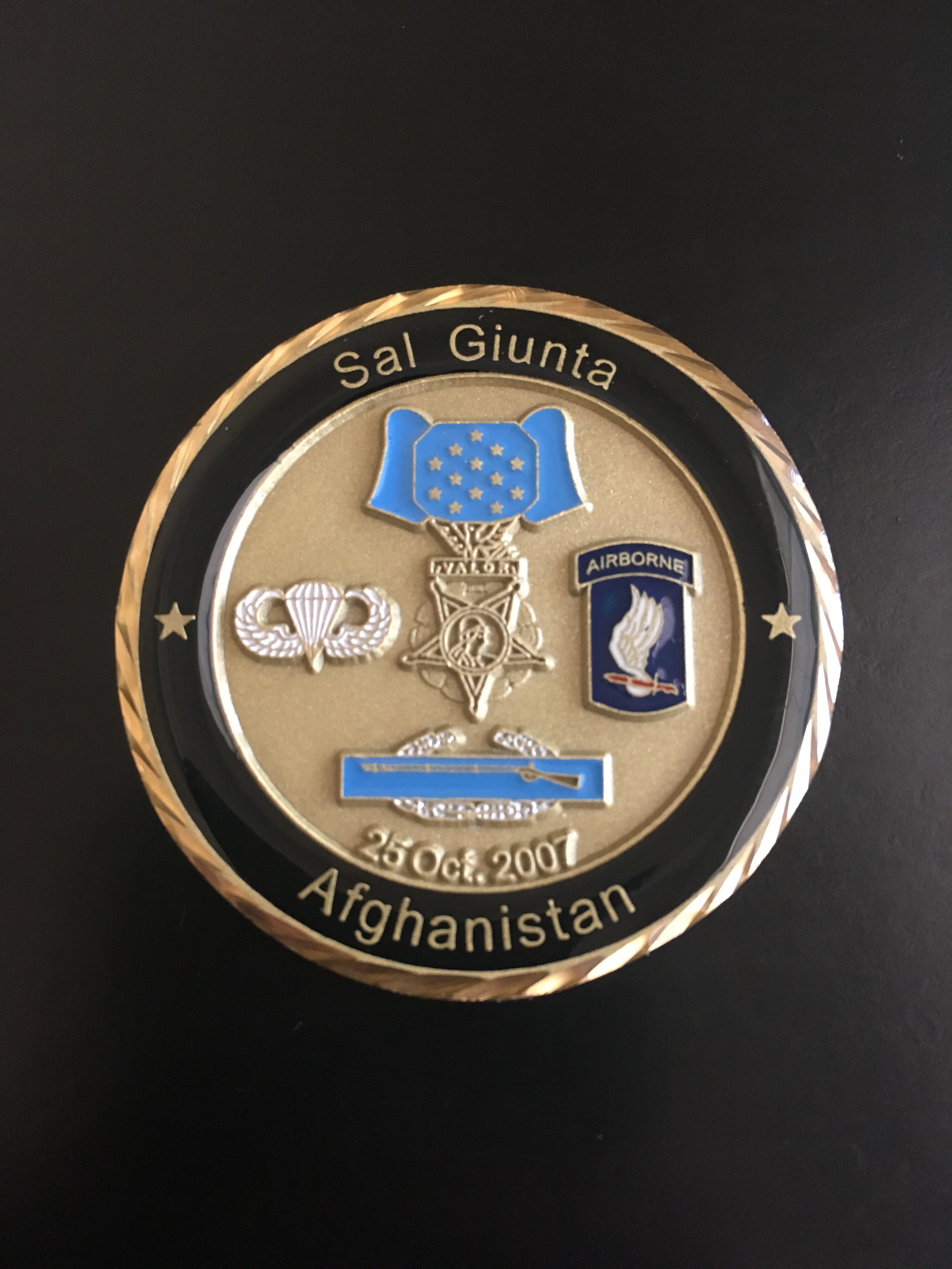 Medal of Honor (MoH) Recipient SSG Salvatore Giunta