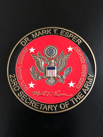 Secretary of the Army (23rd) Dr. Mark Esper (Version 2)