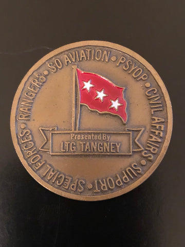 USASOC Commanding General (2nd) LTG William Tangney