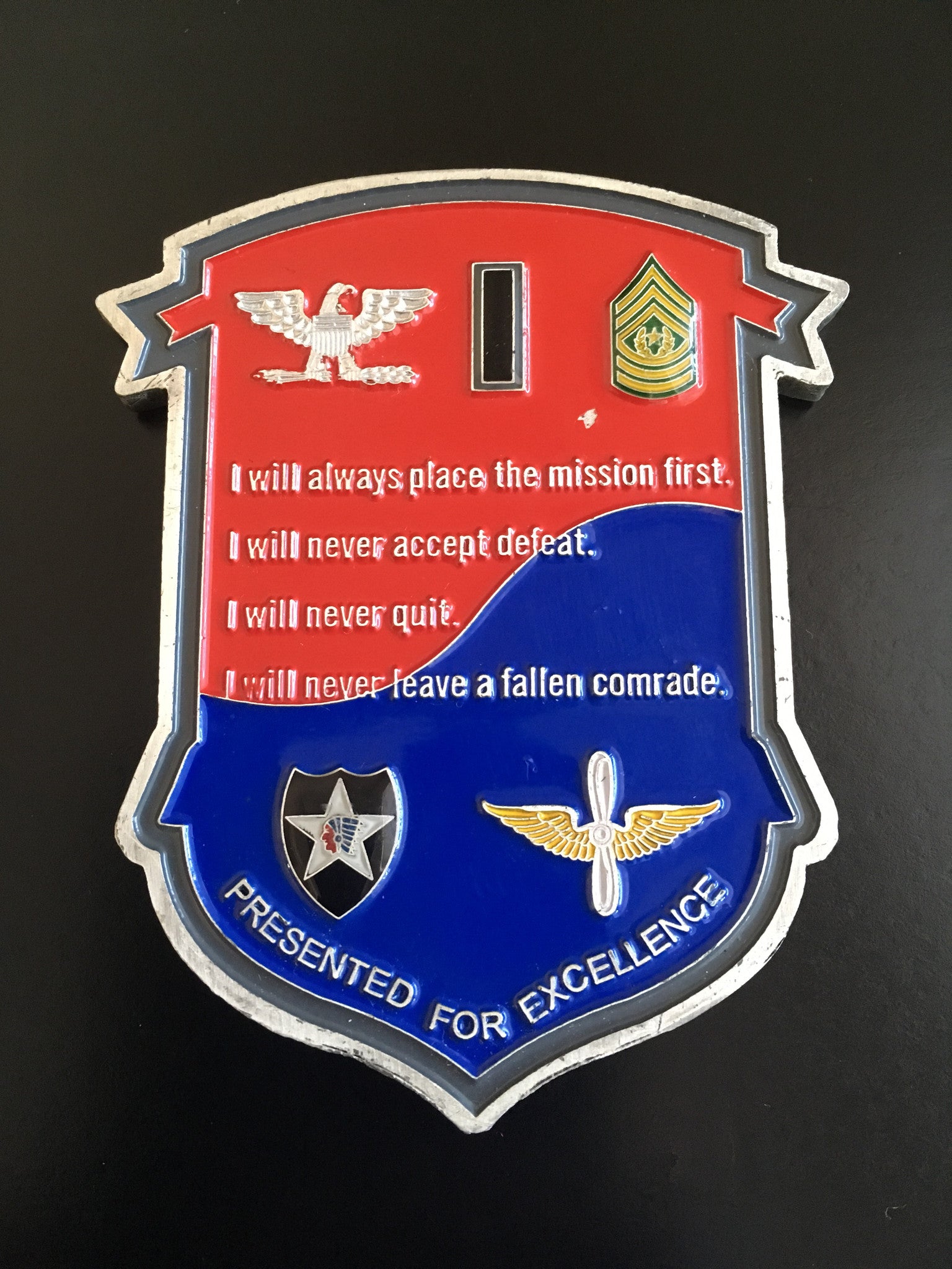 2nd ID 2nd CAB Commander & CSM – ChallengeCoinTrader, LLC