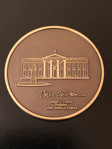 POTUS (42nd) William 'Bill' Clinton - Post Presidency Coin