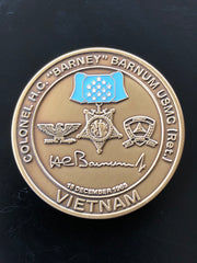 Medal of Honor (MoH) Recipient Colonel H.C. Barnum